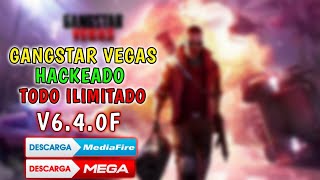 GANGSTAR VEGAS V640F HACKEADO PARA ANDROID  LINK DIRECTO MEDIAFIRE  ÚLTIMA VERSIÓN 2023 [upl. by Surtimed]