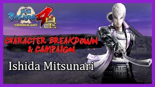 Sengoku Basara 4 Sumeragi  Character Breakdown amp Campaign  Ishida Mitsunari [upl. by Hardigg117]