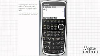 Tal i bråkform  Grafräknare I  Matematik 1 [upl. by Moe836]