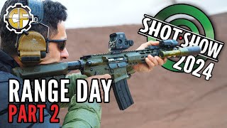 SHOT Show 2024 Range Day Part 2 [upl. by Llorre]