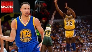 Showtime Lakers vs 20152016 Warriors NBA 2k 16 What If [upl. by Gisela]