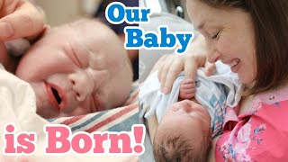 Birth Vlog  Welcome Teddy Ballinger [upl. by Kalfas]