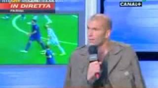 Zidane spiega il motivo della Testata a Materazzi  doppiato in cosentino [upl. by Nonez]