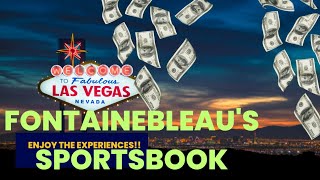 The Brand New Sportsbook in Las Vegas at Fontainebleau [upl. by Gabriel]