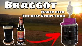 Malt Beer Braggot Brewing Adventure  How to make an easy braggot [upl. by Zitvaa]