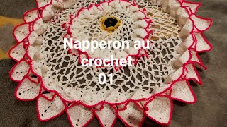 Tuto napperon au crochetnappe de table au crochet 12 [upl. by Norha403]