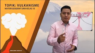 VULKANISME Geografi SMA Kelas 10 [upl. by Hokanson]