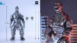 New Godzilla Mechagodzilla 1993 version action figure revealed by Hiya Toys [upl. by Ynohtna]