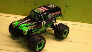 MONSTER JAM GRAVE DIGGER LOSI MINI LMT 4WD [upl. by Elledoj]