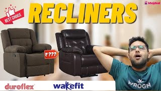 Best Recliner In India 2022 🔥 Best Recliner Chair For Back Pain 🔥 Best Recliner Sofa 🔥 [upl. by Alleunam]