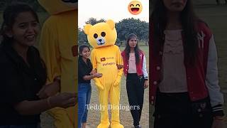 Teddy Frank vedeo 🥰  Public reaction  comedy trendingvideo ytshorts shorts 😅 [upl. by Kanter381]