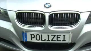 Autobahnpolizei BMW mit Kamera Blitzer gegen Raser auf der Autobahn  PPP Police Pilot System [upl. by Pitarys701]