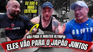 BALESTRIN VAI LEVAR O GIGA E O TOGURO PARA O JAPÃO PARA COMPETIR  MASTERS OLYMPIA [upl. by Acinor]