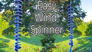 EASY Crochet Wind Spinner Tutorial  Use Your Scrap Yarn [upl. by Sices]