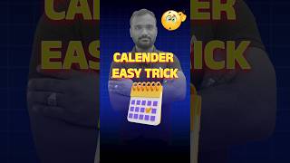 calendar trick reasoning shorts adda247telugu [upl. by Layol]