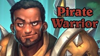 Pirate Warrior  Forged in the Barrens  Hearthstone [upl. by Wane]