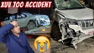 Jaan Bach Gayi Bas 🙏🏻 Mahindra XUV 700 Accident 😭 [upl. by Gitt]