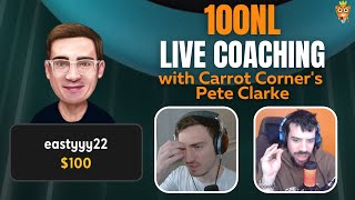 Live 100NL Coaching Session with Pete Carroters Clarke [upl. by Shanly640]