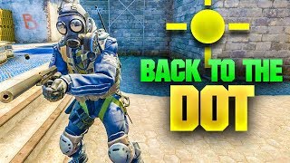 BACK TO THE DOT CROSSHAIR CSGO COMPETITIVE [upl. by Hukill]