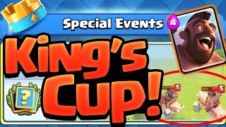 Clash Royale UPDATE  Kings Cup and Dancing Hog Glitch [upl. by Amoakuh]