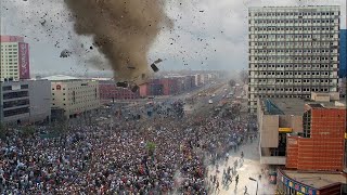 2 Minutes Ago in New York Tornado Hits a City  Crazy Tornado Destroys Buffalo [upl. by Gwen410]