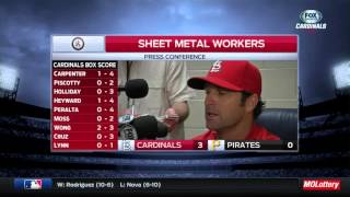 Matheny admires Cardinals resiliency [upl. by Oguh]