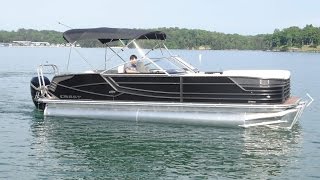 2015 Crest Continental 250 Pontoon For Sale at MarineMax Cumming Georgia [upl. by Neumann873]