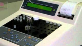 Medical laboratory equipment  Coagulometro Bicanale Bico  Minivolt [upl. by Eagle]