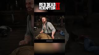 🤔 What Happens If You Stick A Tomahawk Into The Big Guy Whos Beating Javier Up rdr2 [upl. by Ad]