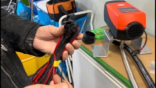 Installing a Vevor 12V 8KW Diesel Heater In Beneteau Evasion 32 Sailboat During The Winter of 2024 [upl. by Ehpotsirhc]