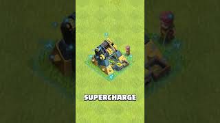 Take your Buildings to the next level with SUPERCHARGE ⚡ clashofclans coc clash supercell [upl. by Smalley]