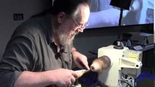 Turning Double Chamber Tobacco Pipes on the Lathe [upl. by Aihsad]