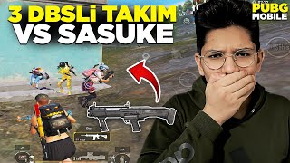 3 DBSLİ OYUNCU VS SASUKE  PUBG MOBİLE [upl. by Anirav]