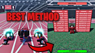 How to run extremely faster track and field infinite HANDCAM Best Methods [upl. by Ardnasirk]