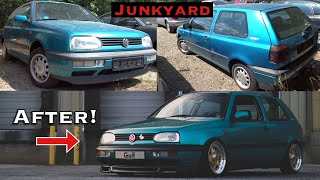 Completely Building A VR5 Swapped Golf 3 Savoy In 23 Minutes [upl. by Nyliak]