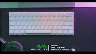 Koodo Gecko  Gaming Mechanical Keyboard  More Compact More Portable Wireless Gaming Experience [upl. by Noiek]