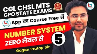 Number System by Gagan Pratap sir  Lecture  5 SSC  SSC CGLGD CHSLMTS amp other compatative exam [upl. by Triny349]