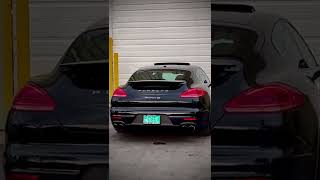 Porsche Panamera 4S with factory sport exhaust￼ 💨 [upl. by Dlawso]