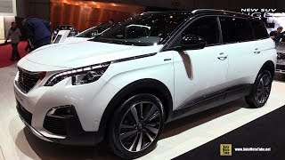 2018 Peugeot 5008 GT Line Sport Exterior and Interior 1080p Full HD [upl. by Hael291]