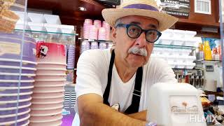 Sergio Dondoli e i suoi gelati a San Gimignano [upl. by Nhaj749]