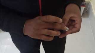 BEST MATCH BOX TRICK Rajnikanth Style  How to light a match stick with a single hand [upl. by Ferdinande]