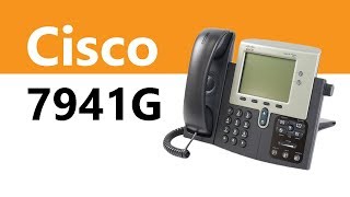 The Cisco 7941G IP Phone  Product Overview [upl. by Lorianne]