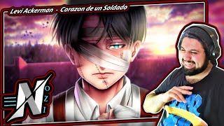 Rap  Levi Ackerman  Corazón de un Soldado  Nozi  Reaccion [upl. by Sundin]