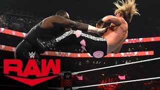 Omos lays waste to Dolph Ziggler Raw March 6 2023 [upl. by Bartolome]