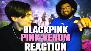 Our First Time Hearing Blackpink  Pink Venom Music Video Reaction [upl. by Hazen817]