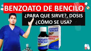 💊 ¡Descubre Qué es y Para Qué Sirve Benzoato de Bencilo Dosis y Cómo se usa [upl. by Arvell]