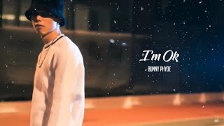 Bunny Phyoe  Im Ok Official Lyric Video [upl. by Veronika667]