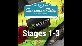 LGT  Saaremaa Rally 2024  Esimene rallipäev [upl. by Nnaeed]