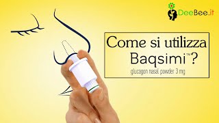 Baqsimi il nuovo glucagone spray nasale approda in Italia [upl. by Akinna]