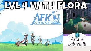 Afk Journey  Trying Florabelle OnLVL 4 Labyrinth30 Summons [upl. by Norel]